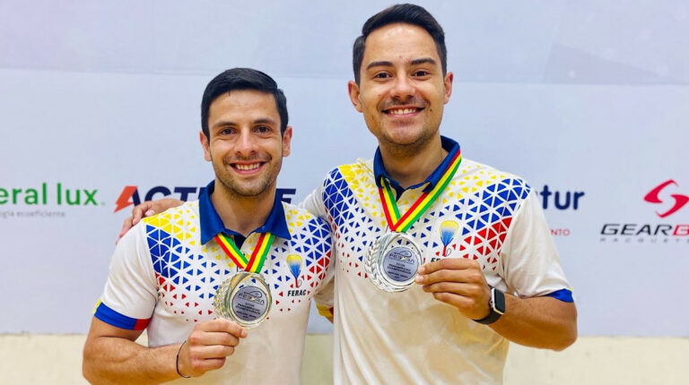Racquetbolistas ecuatorianos Juegos Mundiales