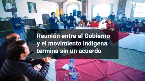 Reunión del Gobierno con el movimiento indígena