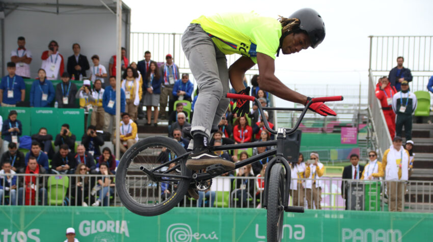 Jonathan Camacho, en los Juegos Panamericanos de Lima 2019.