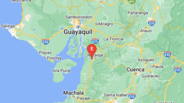 Según el Instituto Geofísico, el epicentro del sismo -registrado la mañana del 29 de junio de 2022- fue el cantón Naranjal, provincia del Guayas.