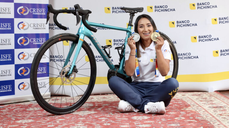 Miryam Núñez, la ciclista del corazón guerrero