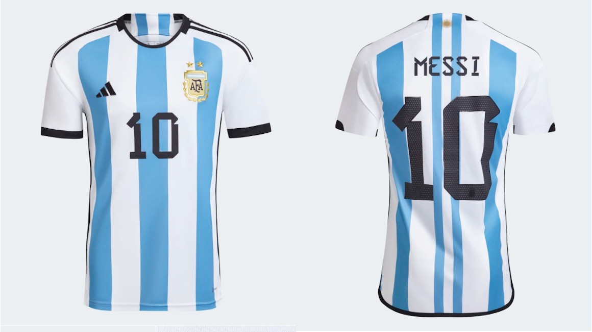 camiseta Argentina Catar 2022