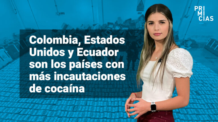 Ecuador, el tercer país con más cocaína incautada en el mundo