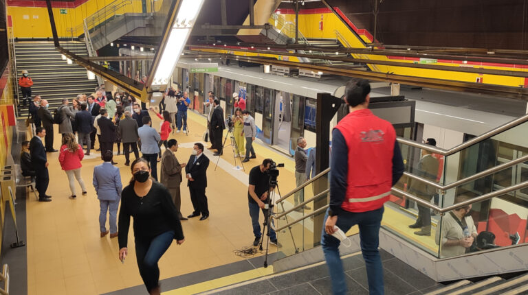 Metro de Quito empezará a funcionar el 21 de diciembre de 2022