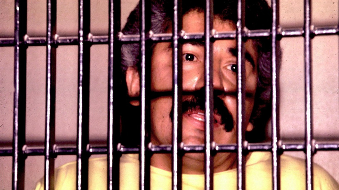 Foto de archivo de Rafael Caro Quintero, cuando estuvo en la cárcel en 1985. 