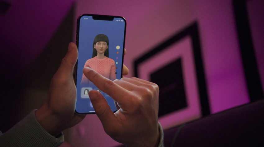 Avatar de un asistente virtual o chatbot, creado por la startup Replika, en San Francisco, Estados Unidos, 30 de junio de 2022. 
