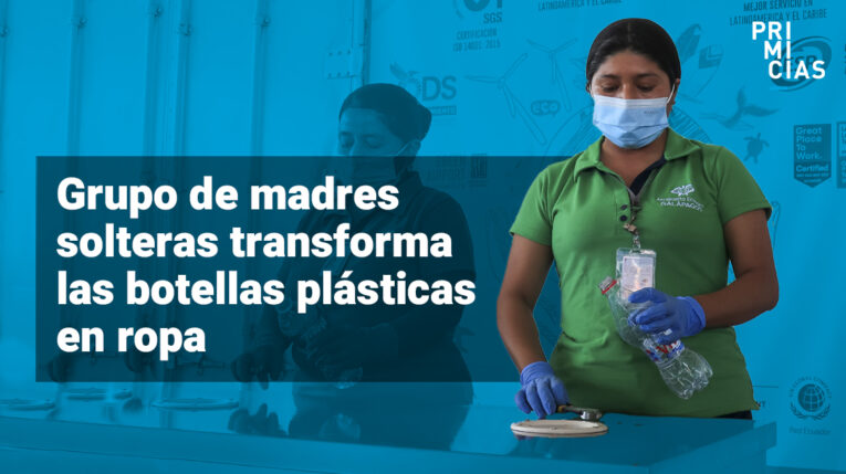 Botellas de plástico se transforman en ropa para evitar la contaminación