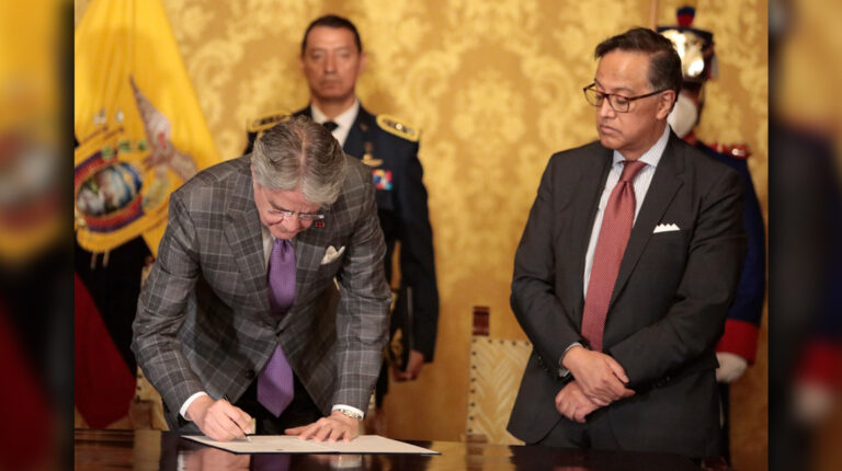 El presidente Guillermo Lasso nombró a Diego Ordóñez como secretario de Seguridad Pública, el 2 de agosto de 2022.