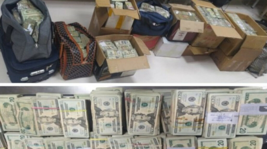 Policía sigue rastro de bandas criminales tras el hallazgo de USD 5 millones
