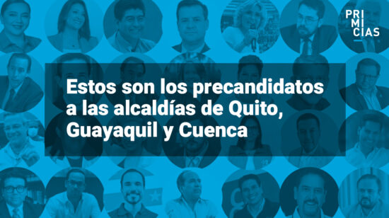 Precandidatos a las alcaldías de Quito, Guayaquil y Cuenca