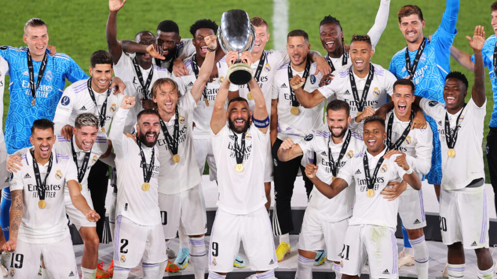 Real Madrid derrota al Frankfurt y gana su quinta Supercopa de la UEFA