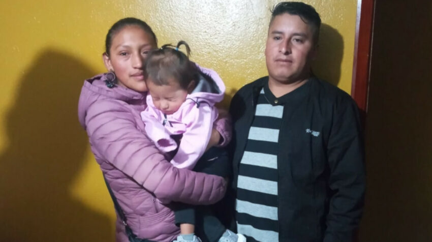 Nelly Negrete y su hija Abigaíl murieron en México. Su esposo se salvó porque iba en otro vehículo. 