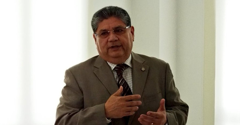 Marco López, superintendente de Compañías, Seguros y Valores, en mayo de 2022.