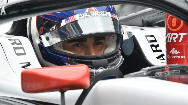 El piloto del ART, Juan Manuel Correa, durante el Gran Premio de Bélgica de la Fórmula 3, el domingo 28 de agosto.