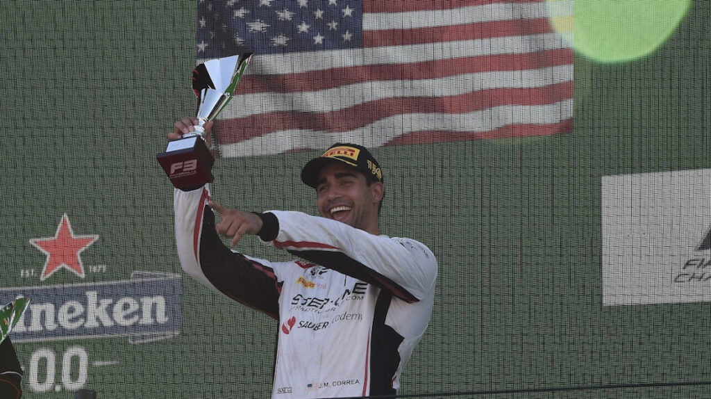 JM Correa busca su segundo podio del año en la Fórmula 3