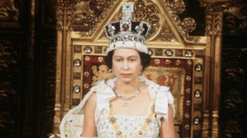 Fotografía de archivo de los primeros meses de reinado de Isabel II.
