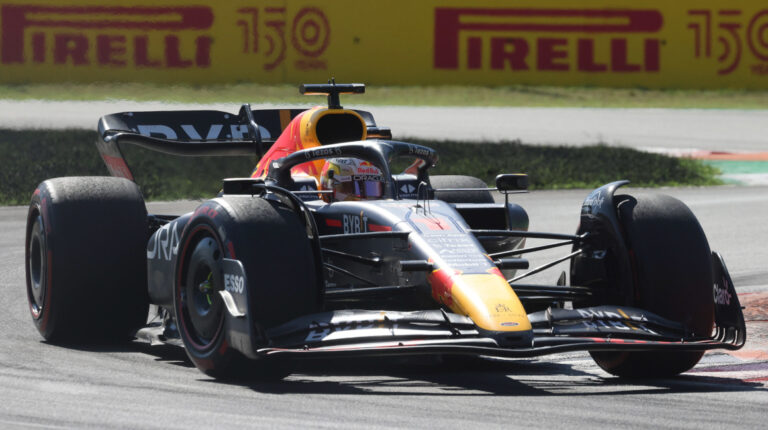Max Verstappen, durante el Gran Premio de Italia, el 11 de septiembre de 2022.