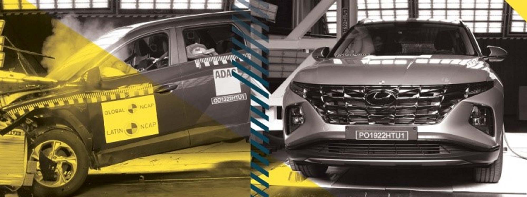 Hyundai Tucson, tres estrellas en seguridad