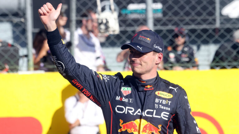 Max Verstappen, durante el Gran Premio de Italia de la Fórmula 1, el 10 de septiembre de 2022.