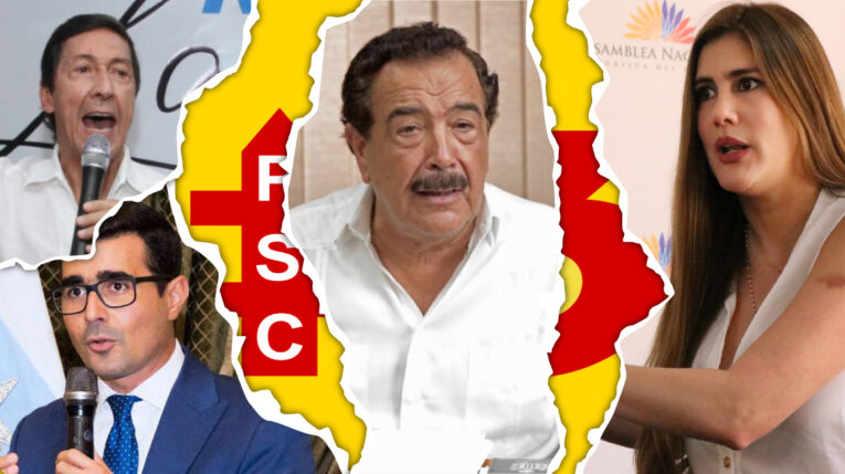 Cristina Reyes, Nicolás Lapentti y Andrés Guschmer se alejaron del PSC.