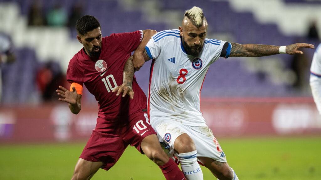 Qatar empata con Chile en su último amistoso antes del Mundial