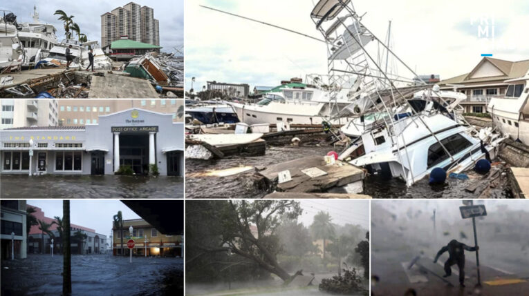 Ian deja destrozos en su paso por Florida, pero se convierte en tormenta