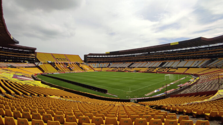 El estadio Banco Pichincha, que acogerá la final de la Copa Libertadores 2022.