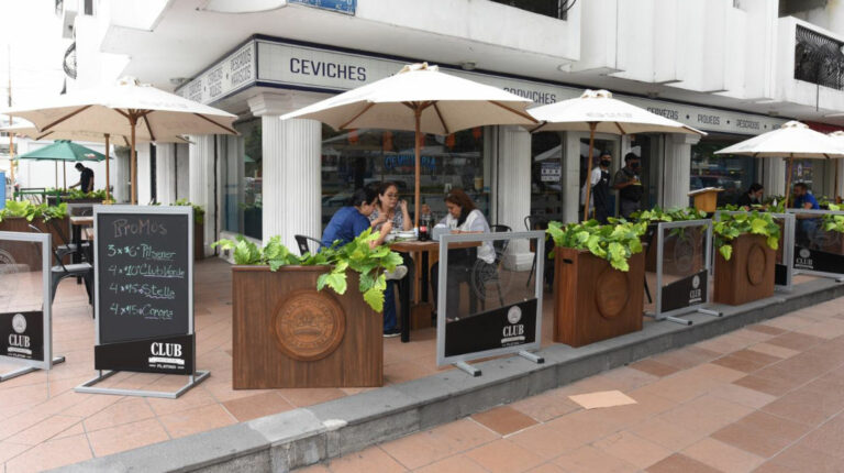 Imagen referencial de un restaurante en Guayaquil, en septiembre de 2020.