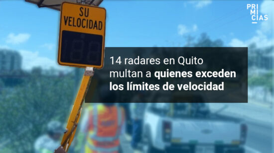 Radares de velocidad Quito