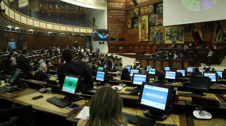 El Pleno de la Asamblea aprobó reformas a la Ley de Comunicación este 21 de julio de 2022.