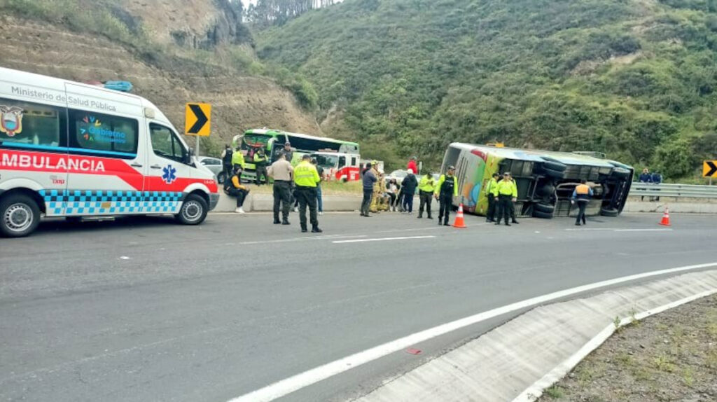 Ecuador registra el menor número de muertes en las vías, desde 2017