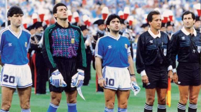 Alemania 1-0 Argentina. 8 de julio de 1990.