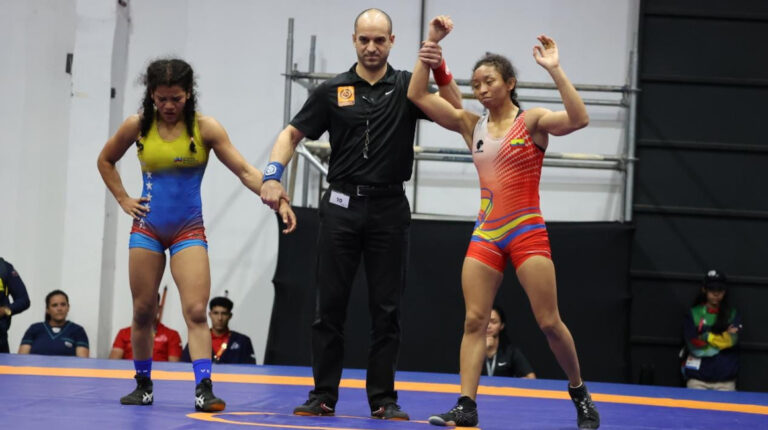 Jacqueline Mollocana, en los Juegos Suramericanos de Asunción, el 13 de octubre de 2022.