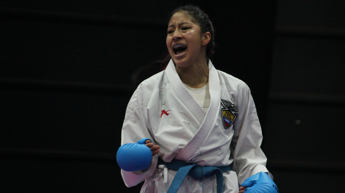 Javiera Miranda, durante los Juegos Suramericanos de Asunción 2022.