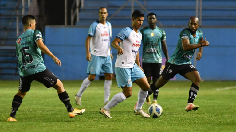 El Manta se enfrentó al Atlético Santo Domingo el 15 de septiembre de 2022 por la Serie B.