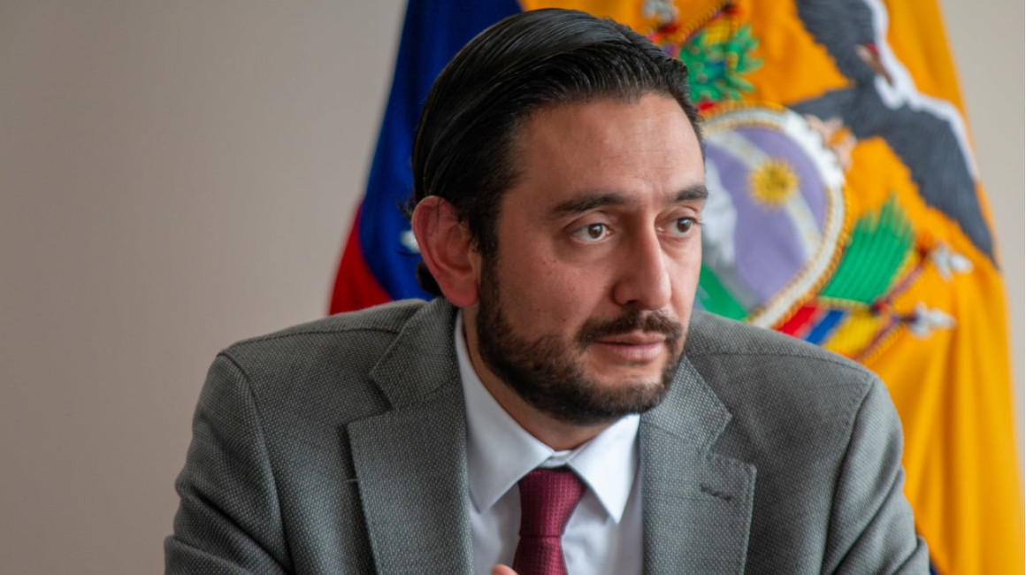 El viceministro de Producción, Daniel Legarda, en 2022.