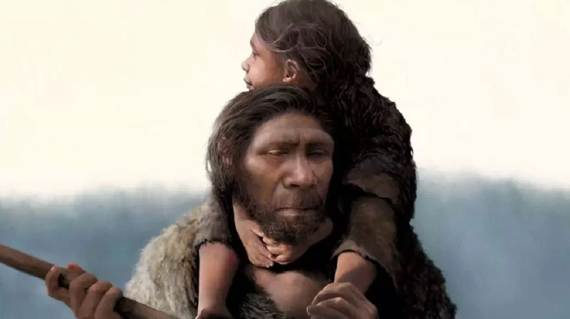 Primera foto de una familia neandertal