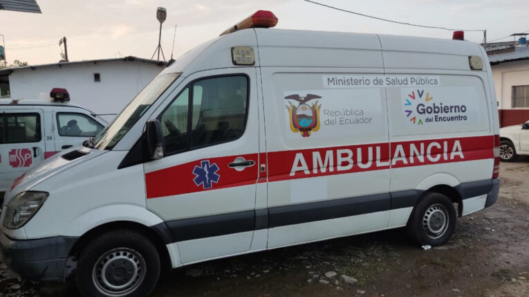 Una ambulancia del Ministerio de Salud, el 25 de octubre de 2022.