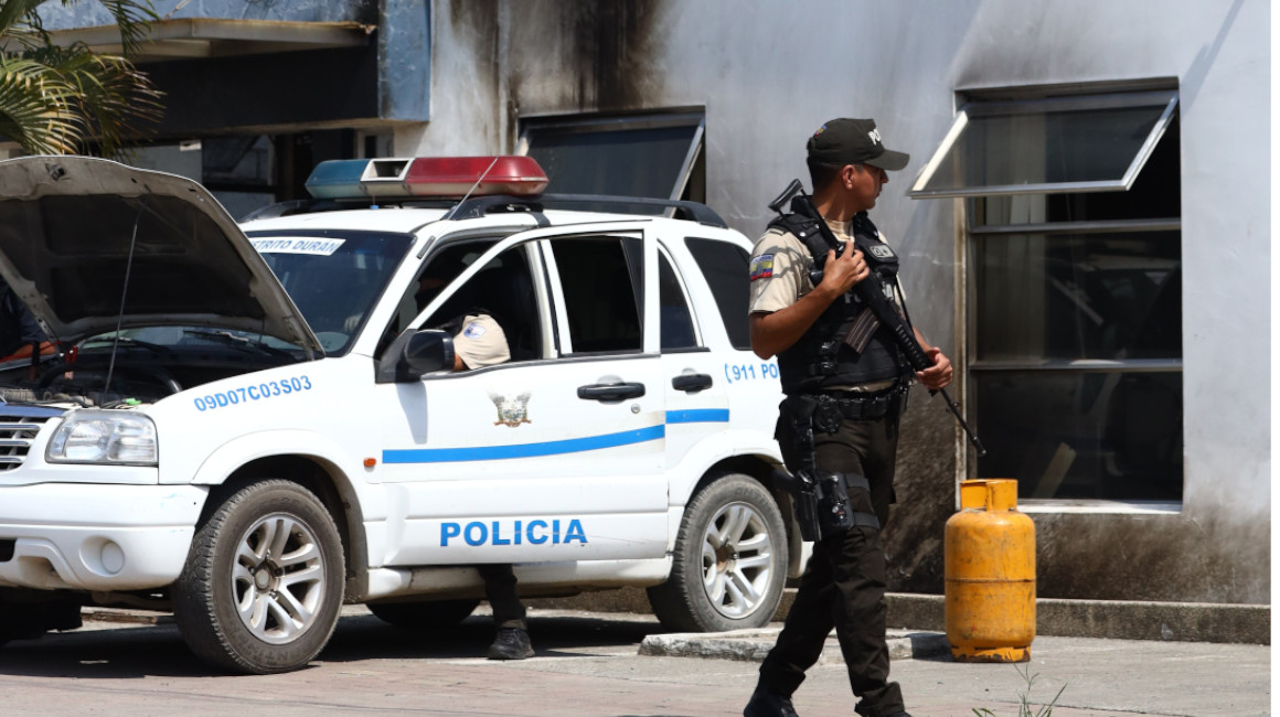 Una nueva explosión se registró en una UPC del sector El Arbolito, en Durán, el 3 de noviembre de 2022.