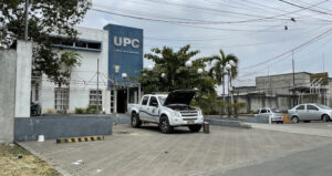 La UPC de Pascuales una semana después del atentado con bomba. Guayaquil, 8 de noviembre de 2022.