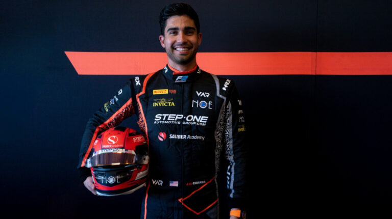 Juan Manuel Correa competirá en el Gran Premio de Abu Dabi de la Fórmula 2.