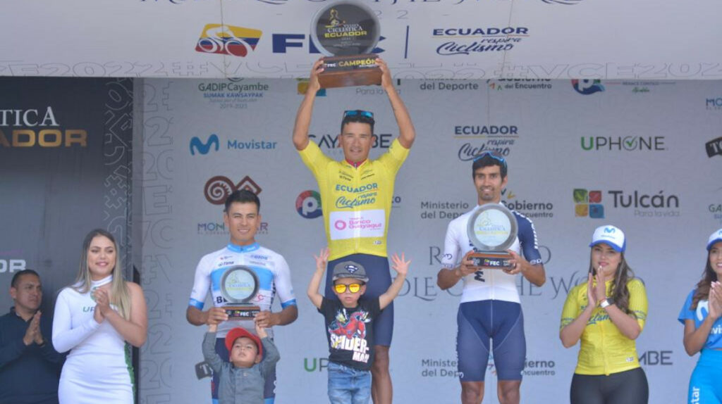 Robinson Chalapud se consagra campeón de la Vuelta al Ecuador