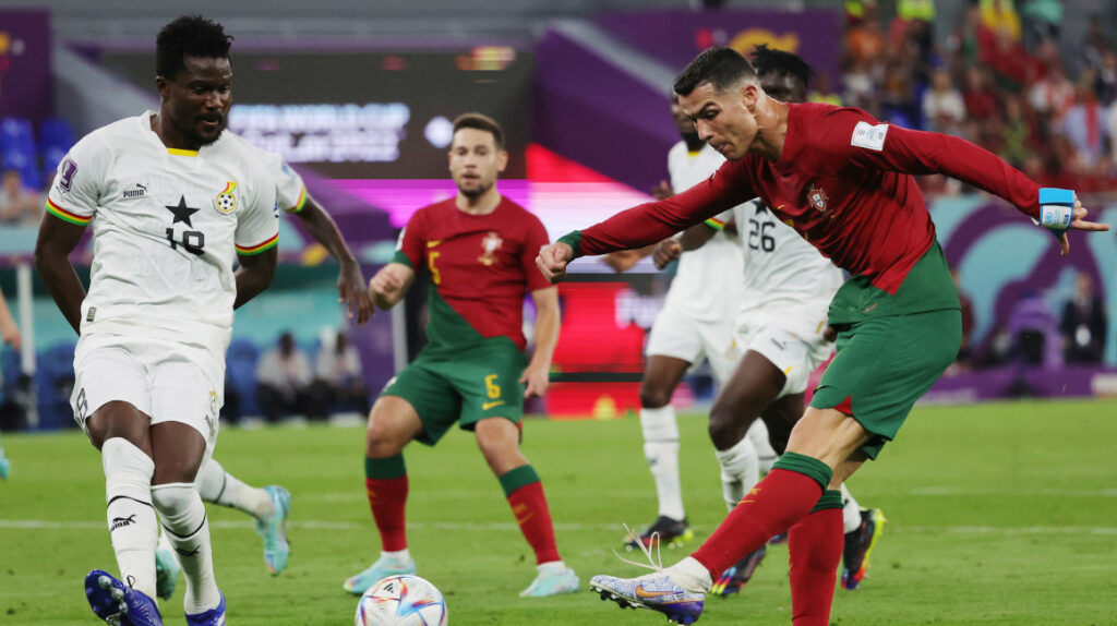Data: Portugal derrota 3-2 a Ghana por el Grupo G