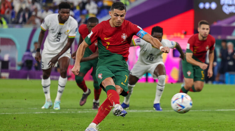 Cristiano Ronaldo, en el partido de Portugal ante Ghana, el 24 de noviembre de 2022.