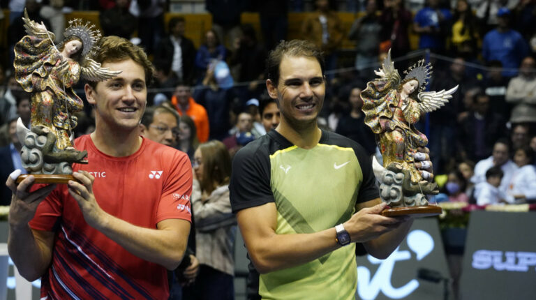 Nadal y Ruud deleitan a Quito con su tenis y su carisma