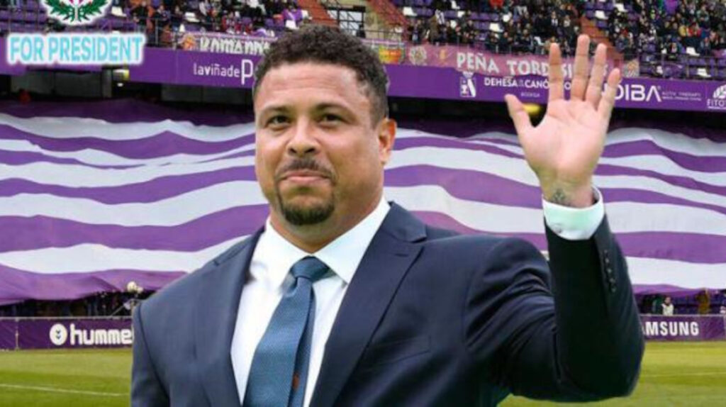 Ronaldo Nazario renuncia a su salario del Real Valladolid