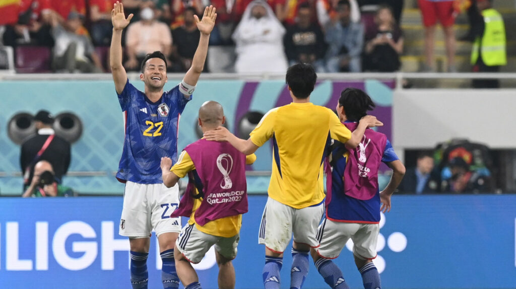 Data: Japón derrota a España y gana el Grupo E