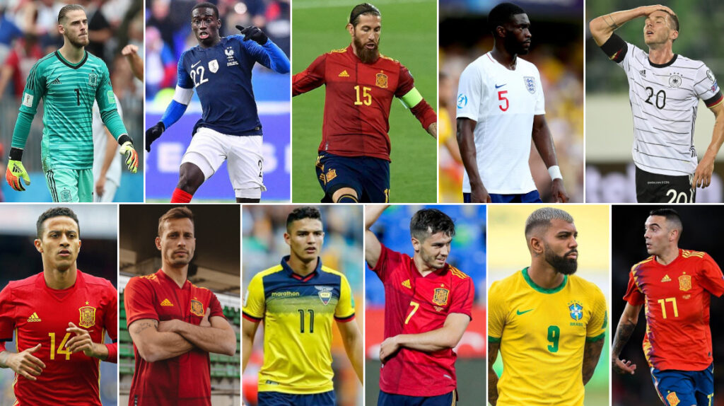 Los 11 jugadores que no fueron al Mundial por decisión técnica