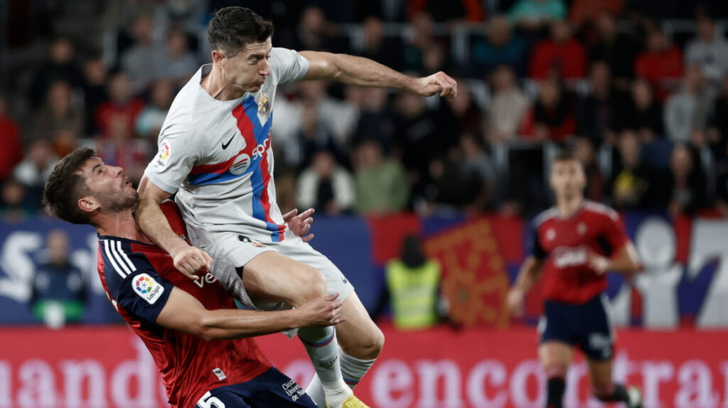 Desestiman el recurso del Barça contra la sanción a Lewandowski