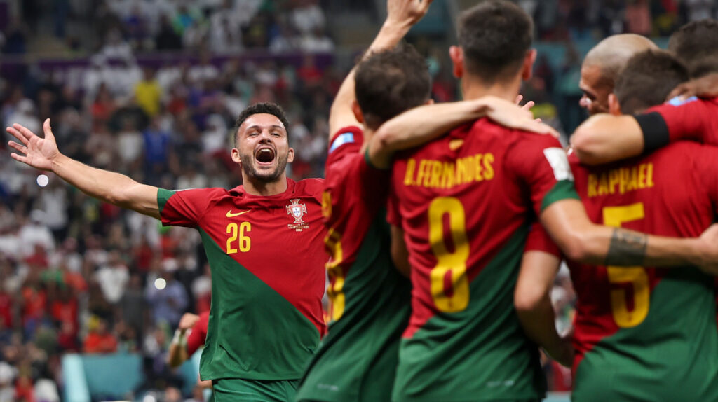 Data: Portugal vence 6-1 a Suiza en el Mundial de Qatar
